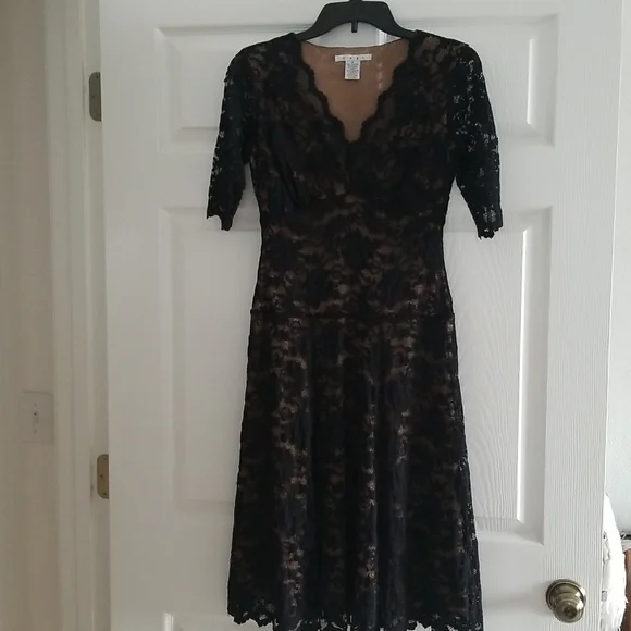 chinese dress ladies Nadine Merabi Sophie Black Dress XXL main image 0